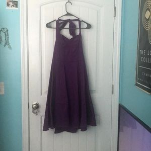 Vintage purple dress